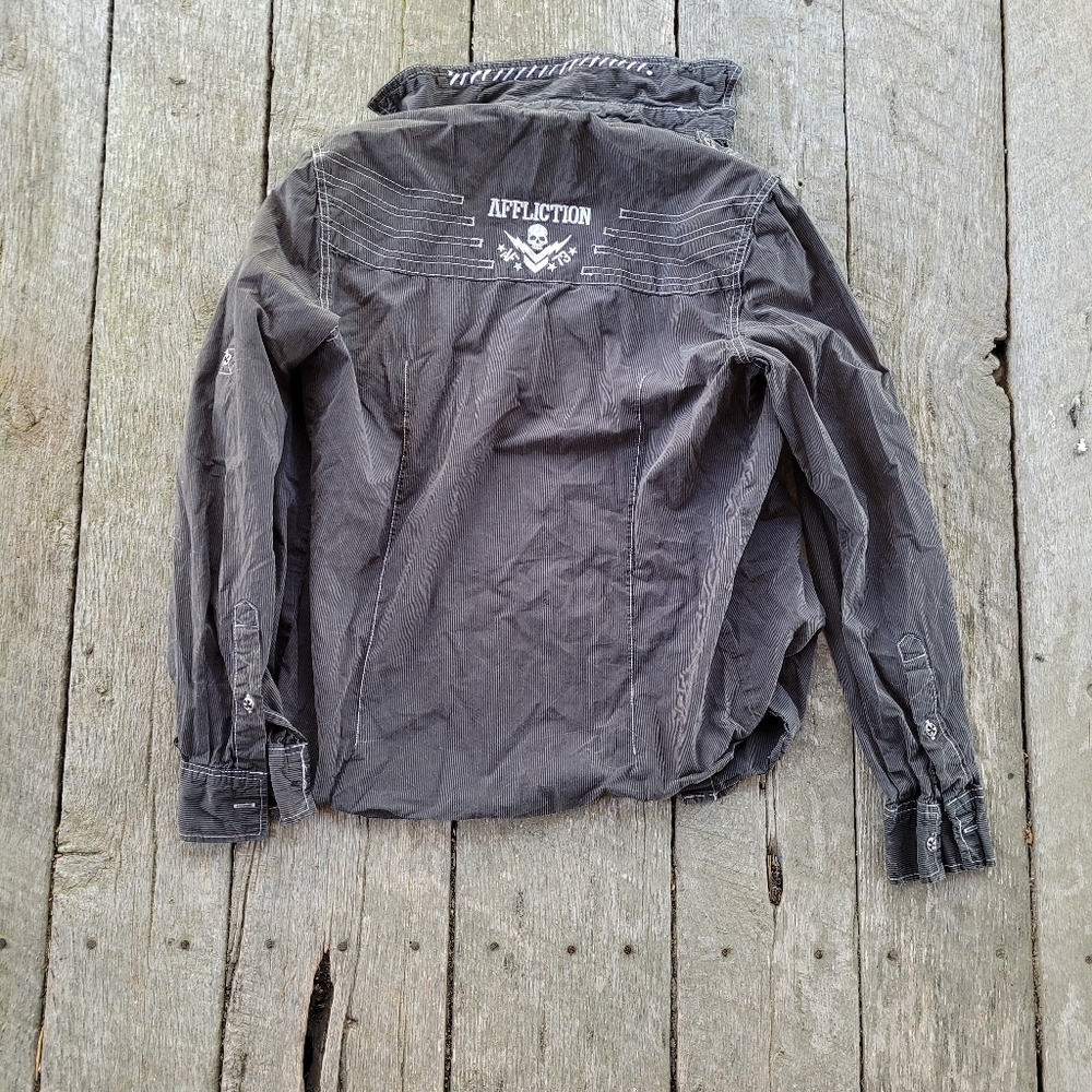 Affliction Button Down - image 3